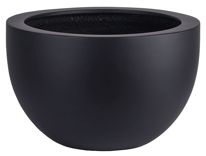 Plantenpot Louisiana black Ø45 x H28 cm