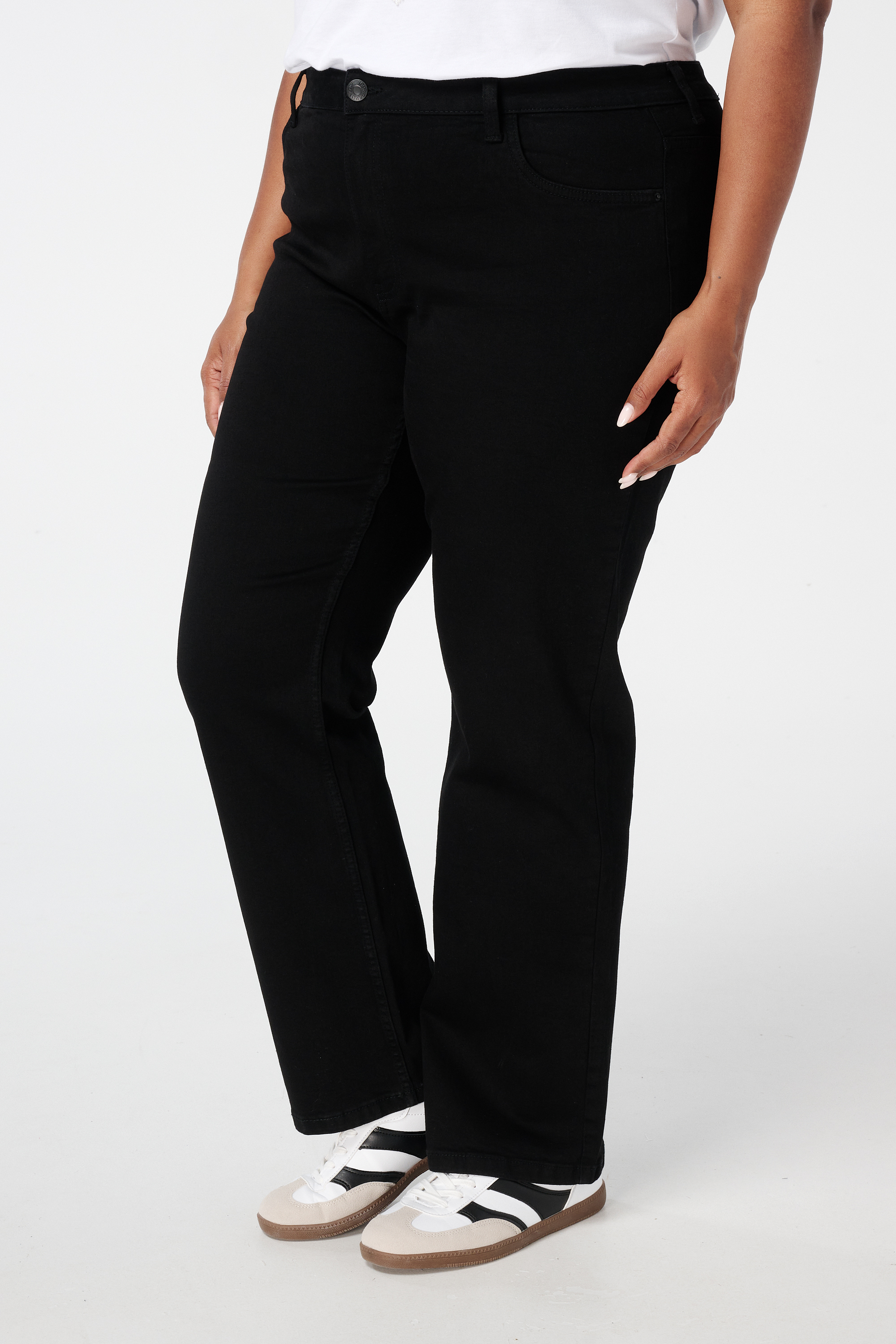 Straight leg jeans LILY Zwart