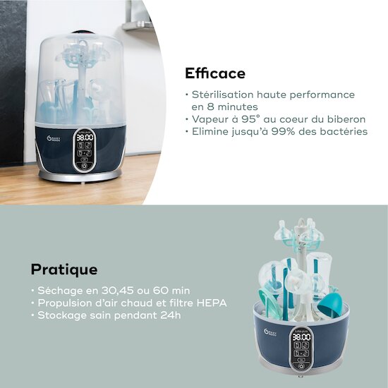 Stérilisateur Turbo Pure - Sèche-Biberons   de               Babymoov