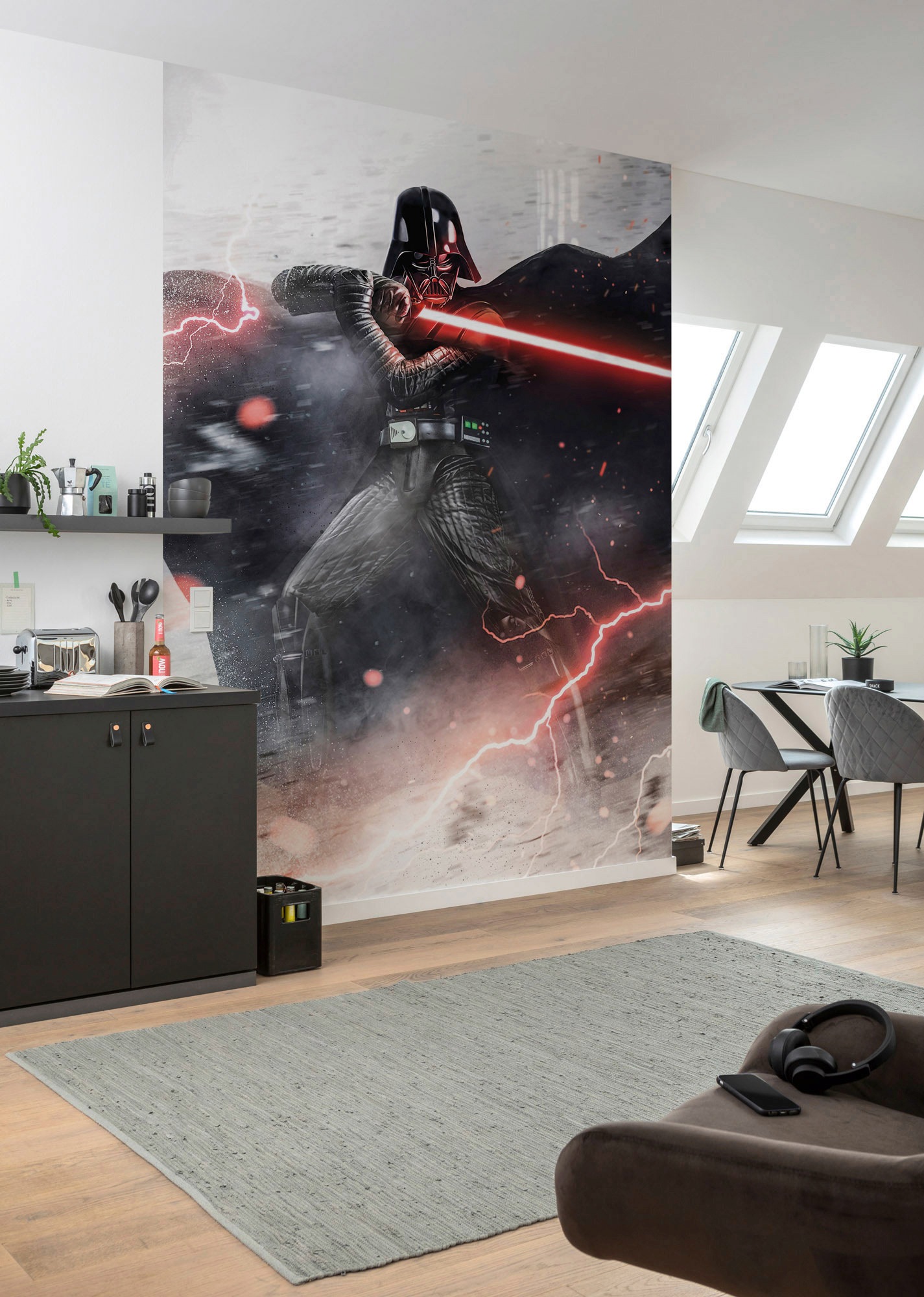 Komar Vliestapete »Digitaldruck Vlies -  Star Wars Vader Dark Forces - Grösse 200 x 280 cm« bedruckt glatt Kinderzimmer