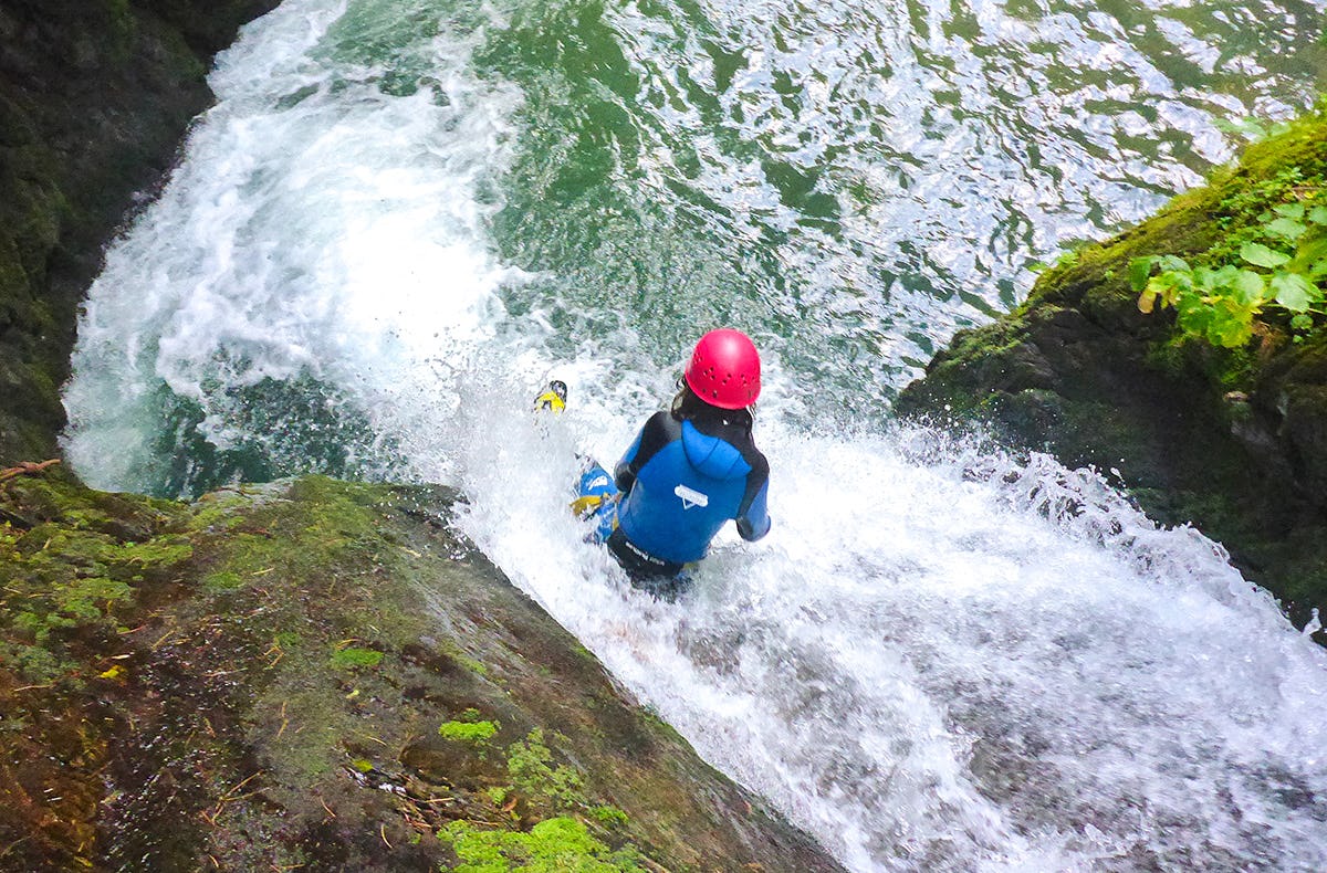 Canyoning in Sautens abenteuerliches Geschenk