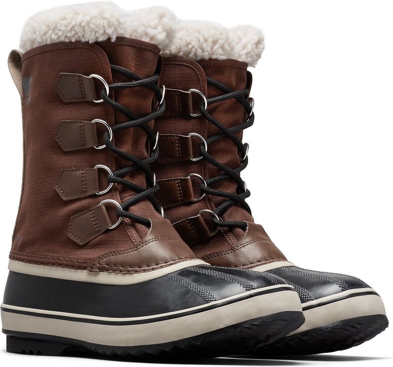 Sorel - 1964 PAC Nylon WP - Snowboot - Tobacco Black - Waterdicht Nylon