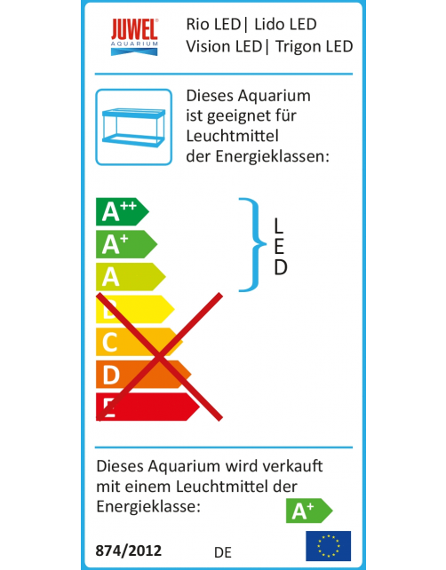 Juwel Aquarium Rio 450 Led - Aquaria