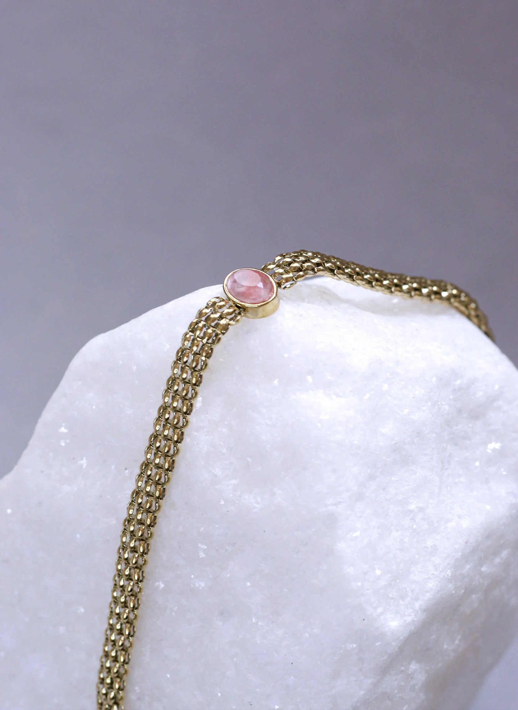 JUPITER - Bracelet chaîne jupiter | Vert
