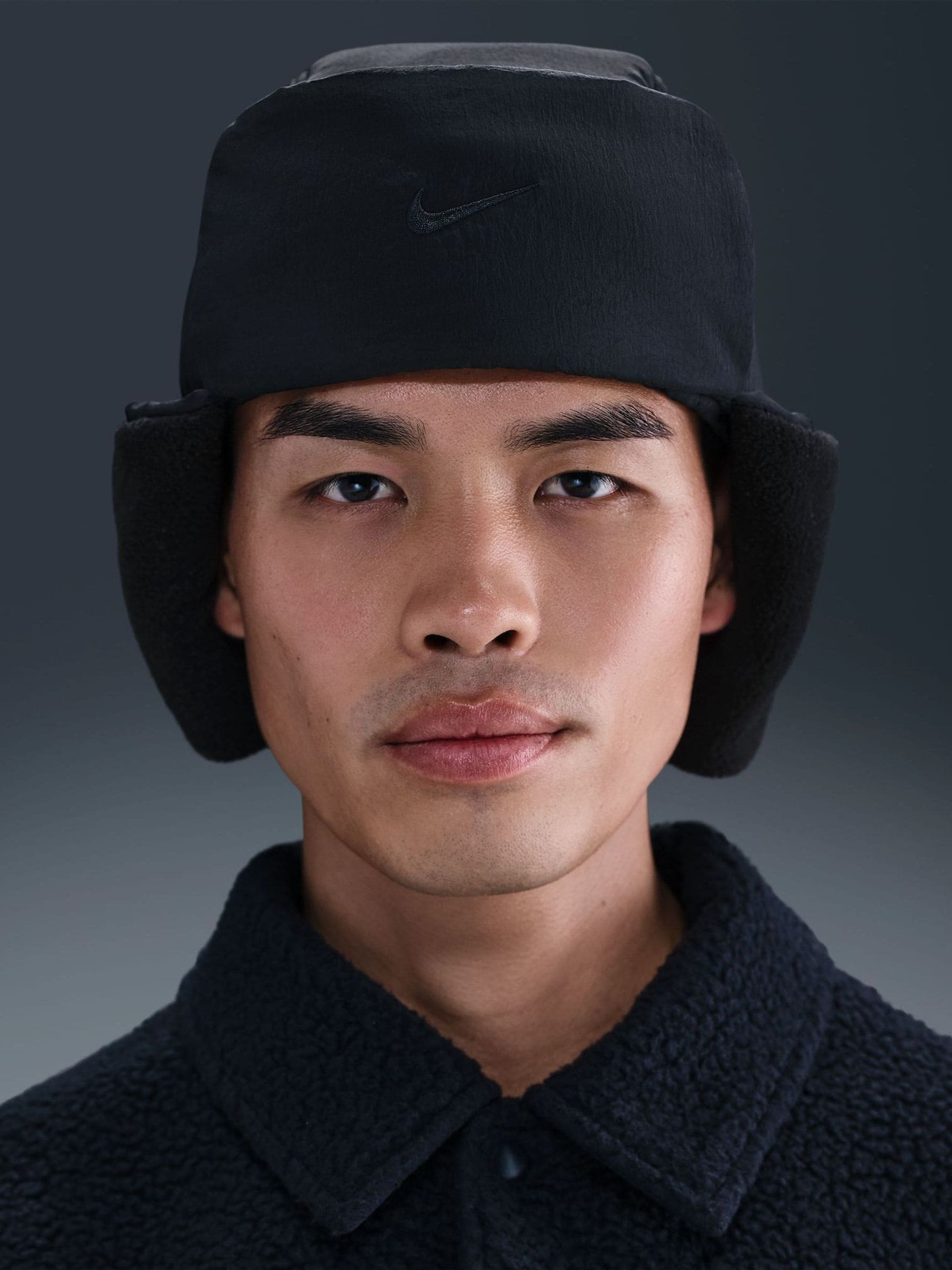 Zwart - Nike Fly Puffer Trapper Cap