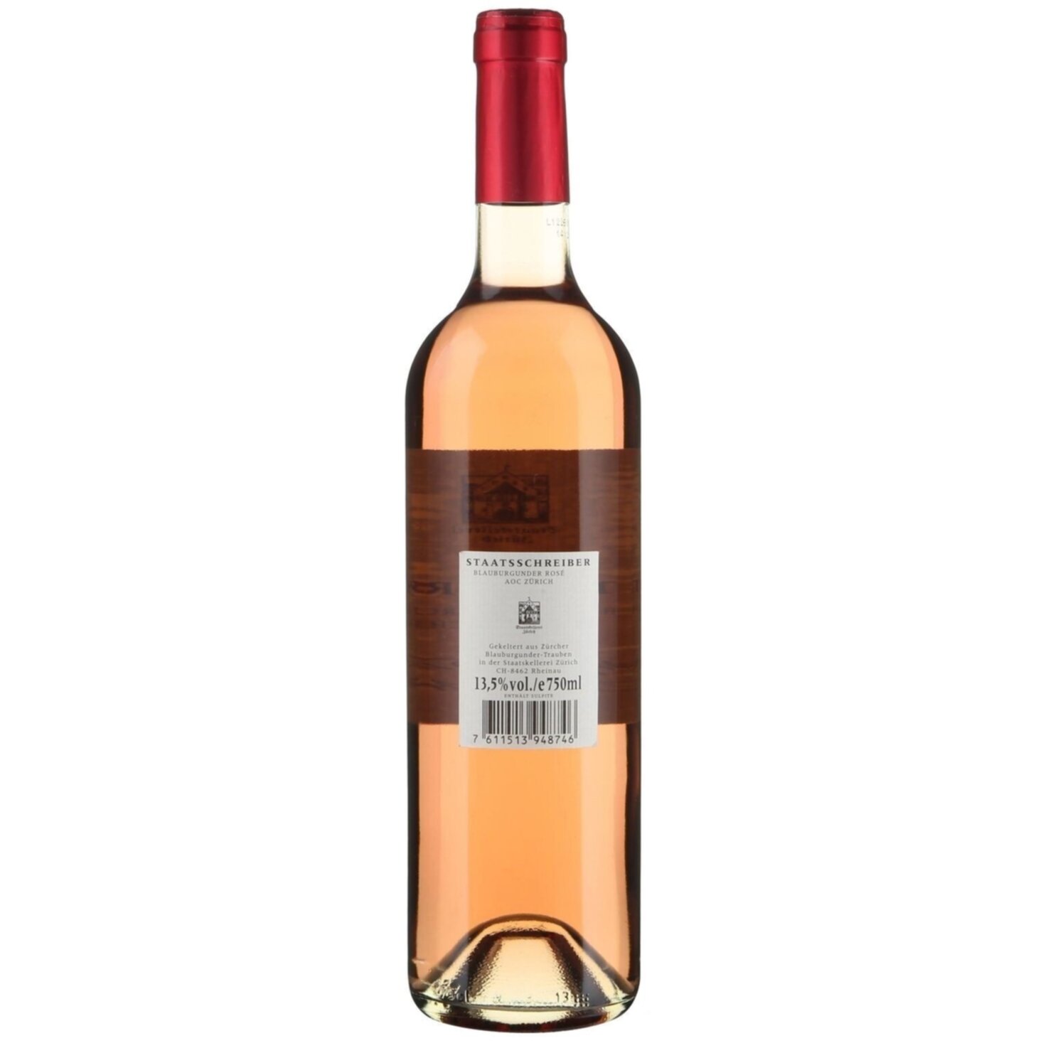 Zürich AOC Staatsschreiber Rosé -75cl