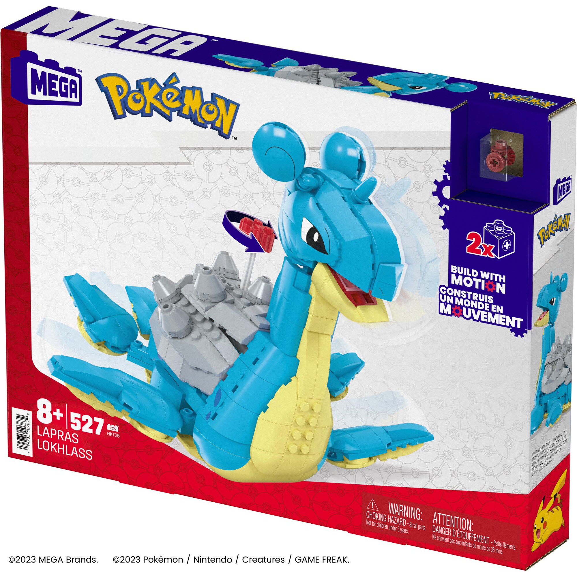 Mattel Konstruktionsspielzeug MEGA Pokémon Lapras