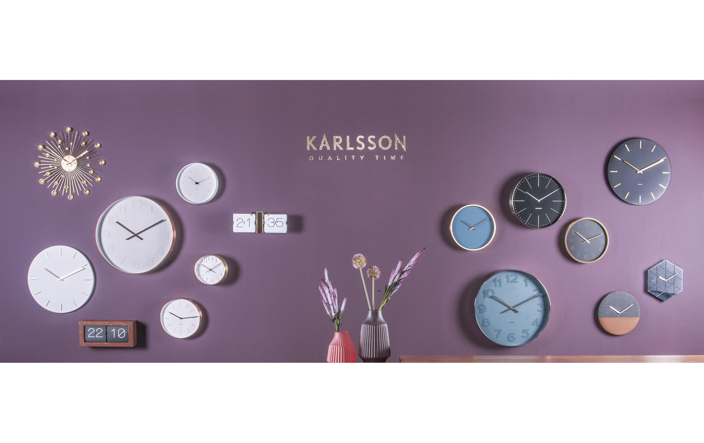 Karlsson Wanduhr »Charm 45 cm«