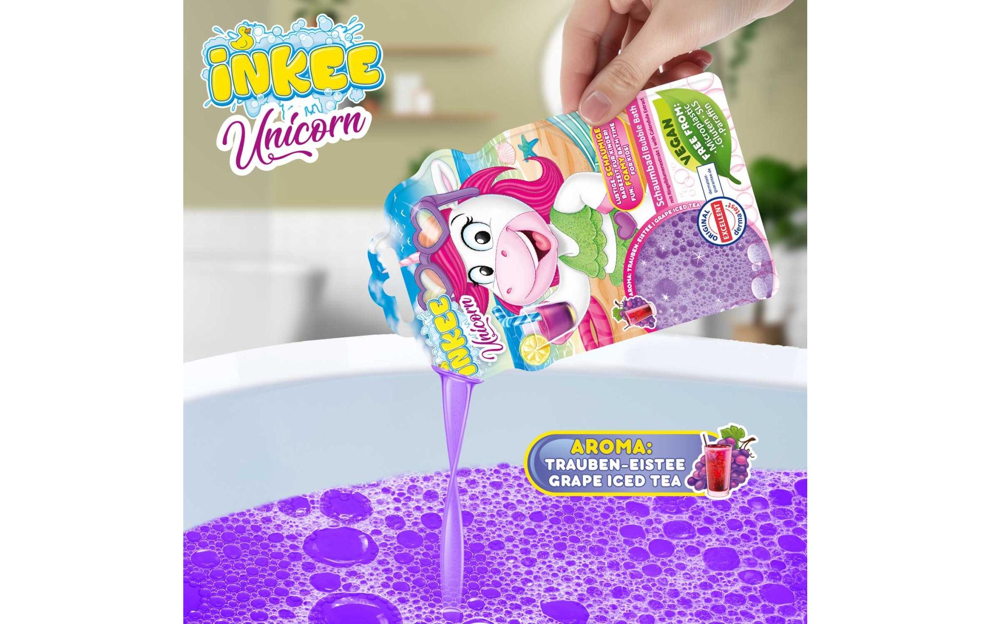 Schaumbad Unicorn 1 StückSchaumbadflüssigkeit – Kaugummi Aroma
