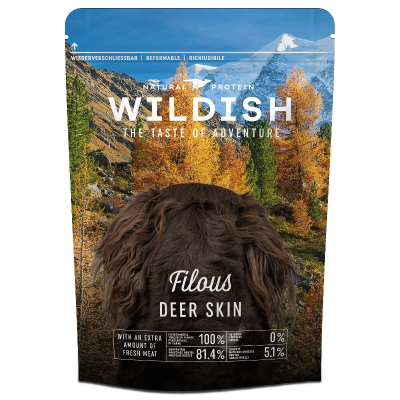 Wildish Dog Filous Deer Skin Hundesnack 70g
