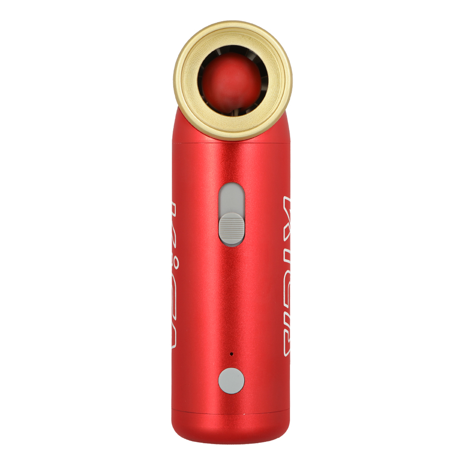 1100mAh 2in1 Jet Fan 2 Elektrische Luftpumpe USB Turbo Ventilator Multifunktionsgebläse Drehzahl bis zu 101000 U/min (4000719) - Rot
