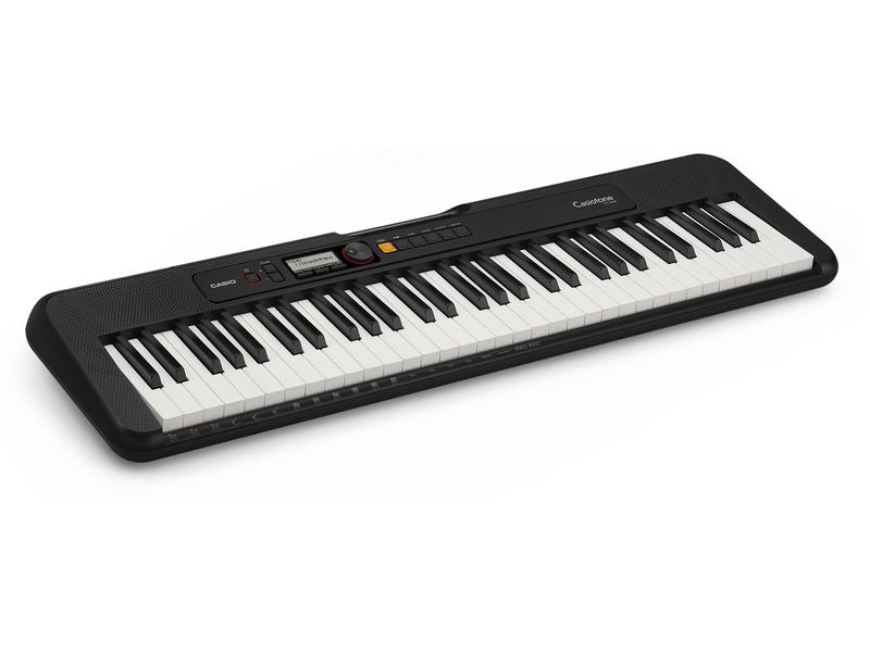 Casio Keyboard CT-S200BK Schwarz Portables Keyboard für den Einsatz zu Hause, im Musikstudio oder unterwegs