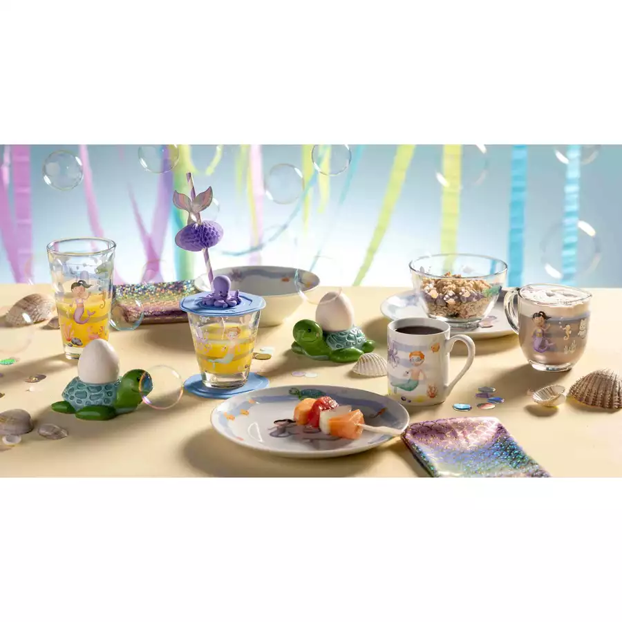 Leonardo Kinderbecher Bambini Avventura 215 ml & 300 ml 2er Set hellblau