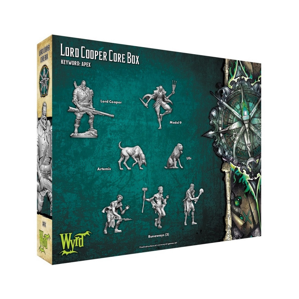 Malifaux 3E - Explorer's Society- Lord Cooper