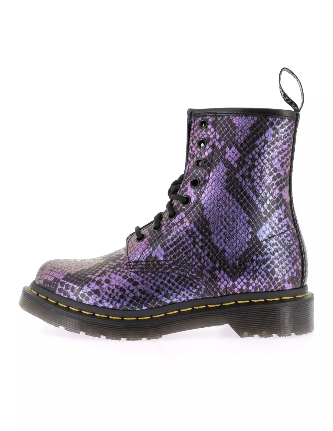 1460 PASCAL IRIDESCENT VIPER - Boots & bottines BLACKBLUEVIPERCROCEMBOSS