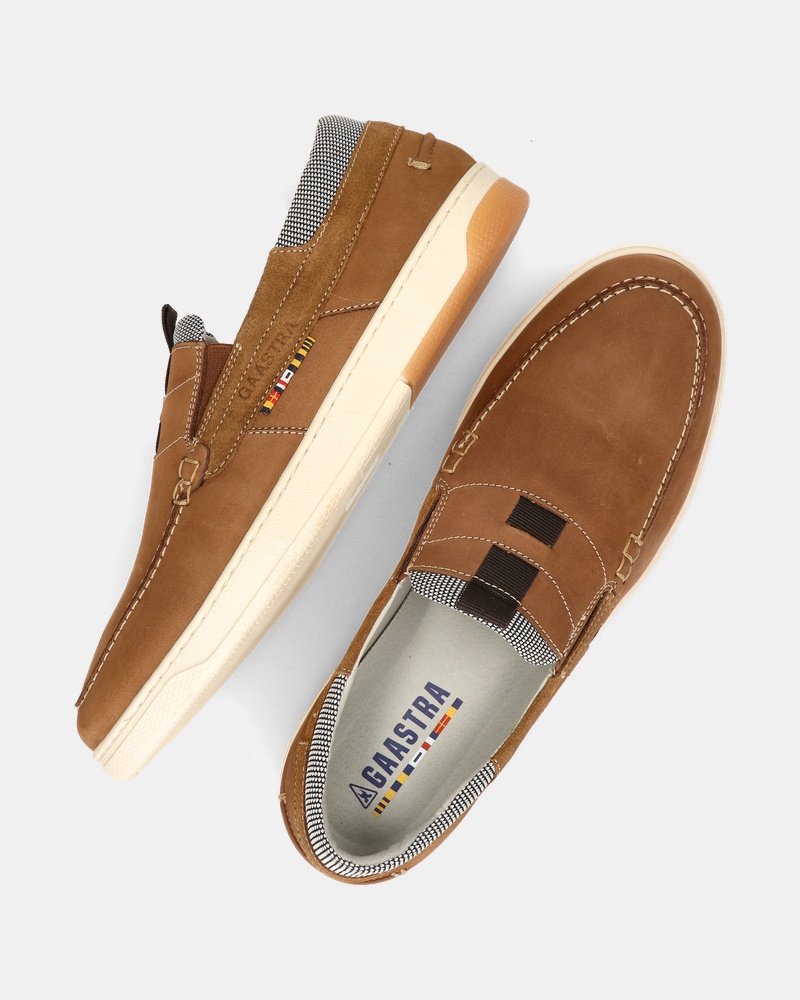 Gaastra Gemini LF nub M Mocassins & loafers  - cognac