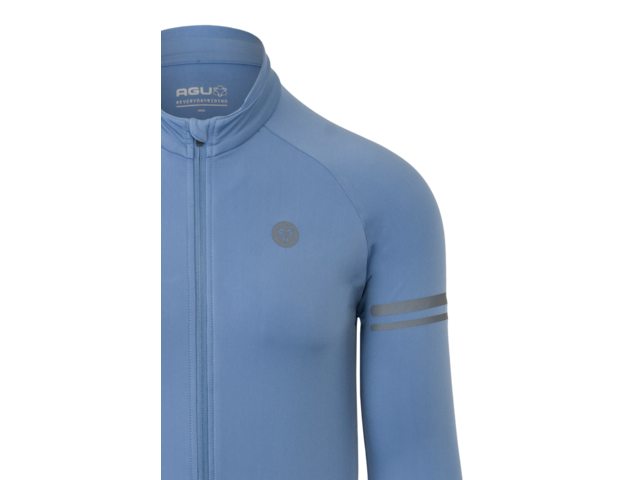 AGU Thermo Essential langærmet cykeltrøje Specchio Blue herre
