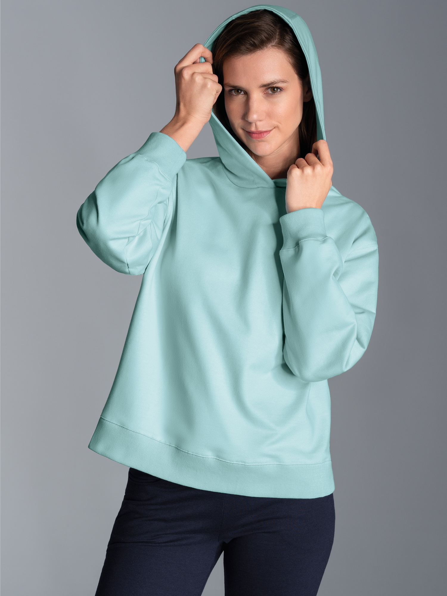 Oversized Jogginganzug in leichter Sweat-Qualität Gletscher