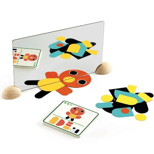 Djeco spiegelspel ze mirror dieren