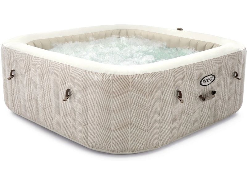 Intex Purespa Chevron Deluxe 193 cm x 193 cm x 71 cm Eleganter und innovativer Whirlpool
