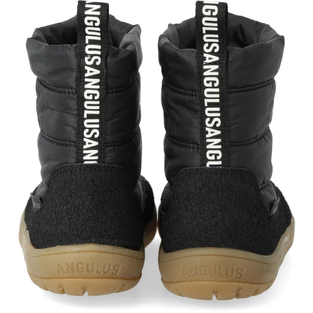 Køb Angulus Black/Black Let Og Fleksibel TEX-vinterstøvle I Nylon