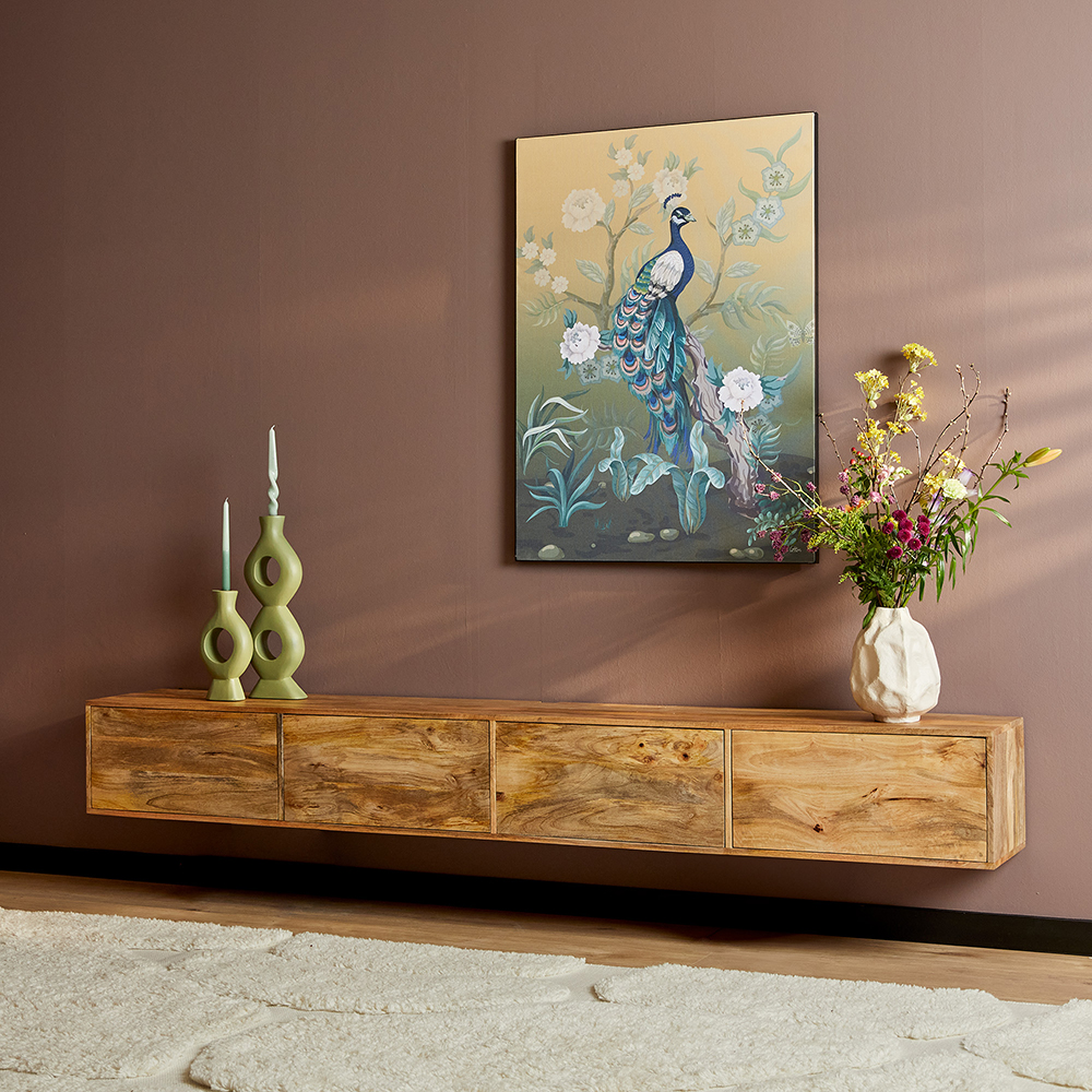 Zwevend Tv-meubel All Naturel 120