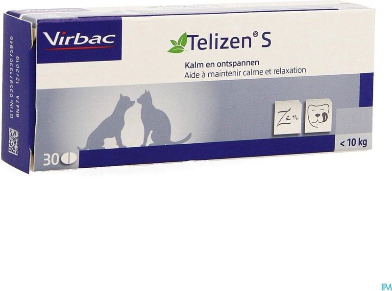 Telizen Antistressmiddel Telizen S 50 mg - 30 tabletten