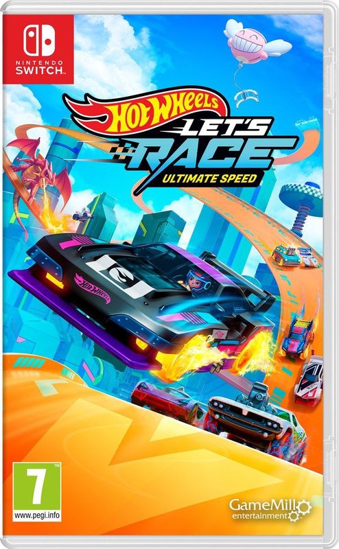 Hot Wheels - Let's Race - Nintendo Switch Game - Ultimate Speed Switch