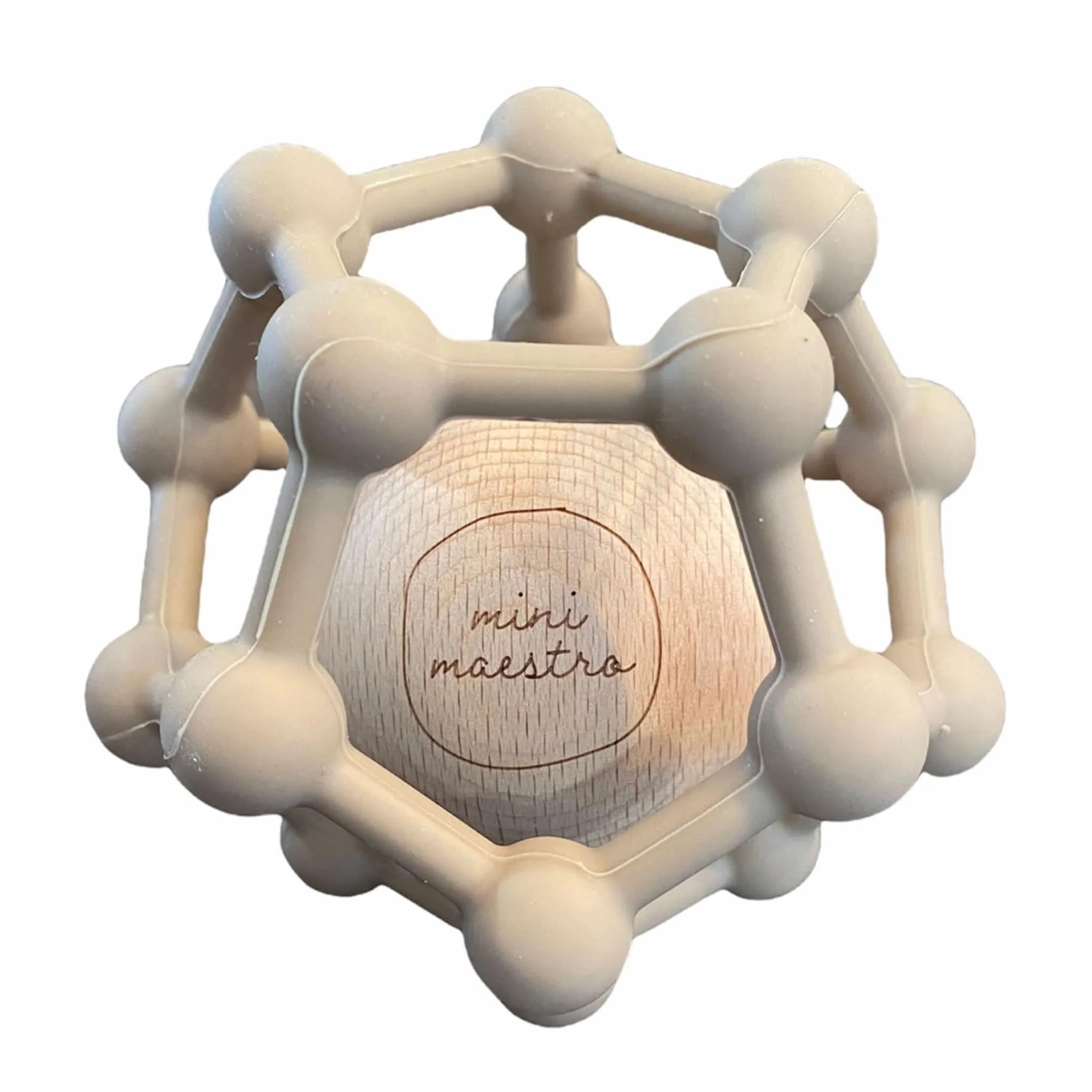 Mini Maestro Balle Sensorielle Silicone - Beige