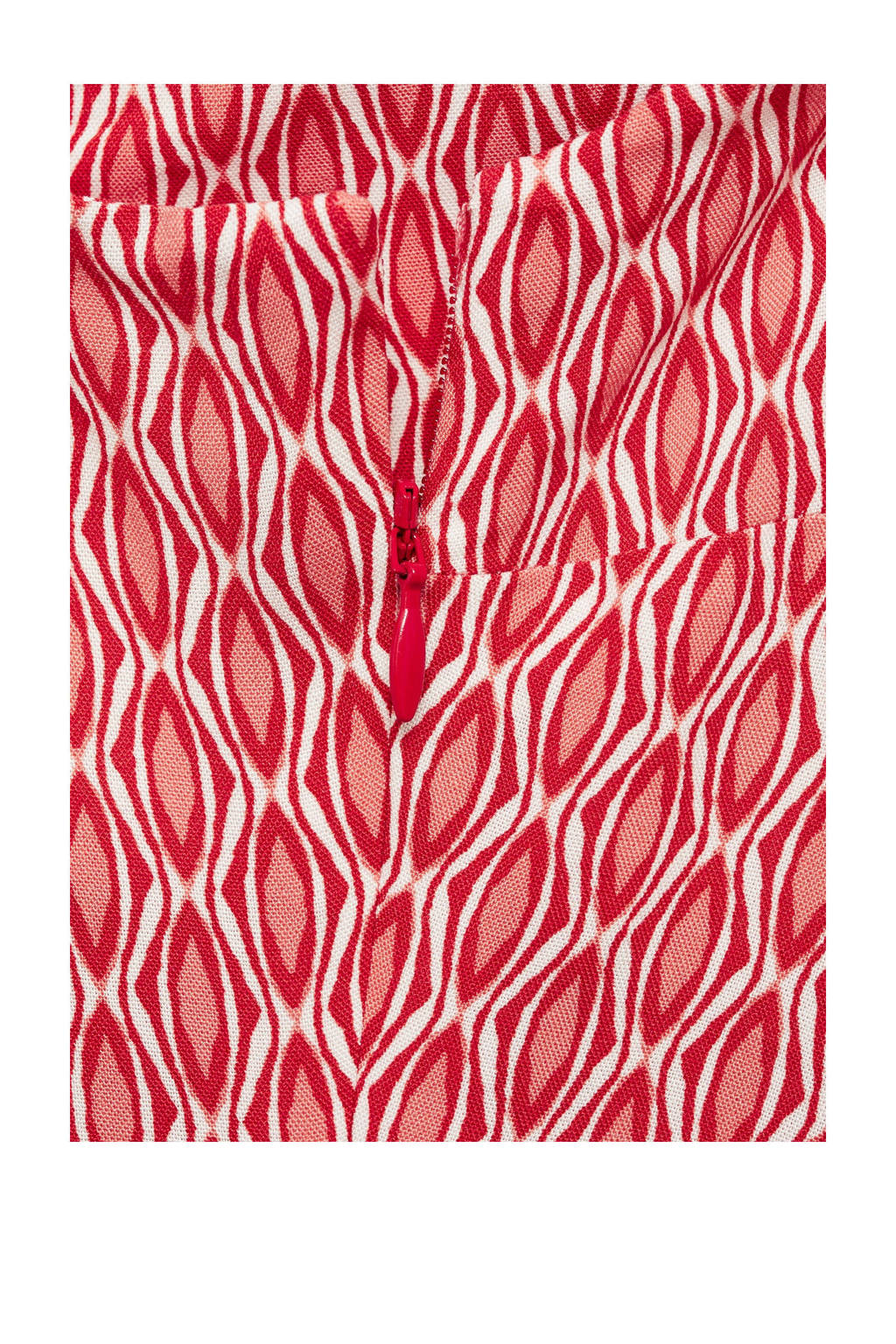 MANGO TEEN jumpsuit met all over print rood/lichtroze/wit