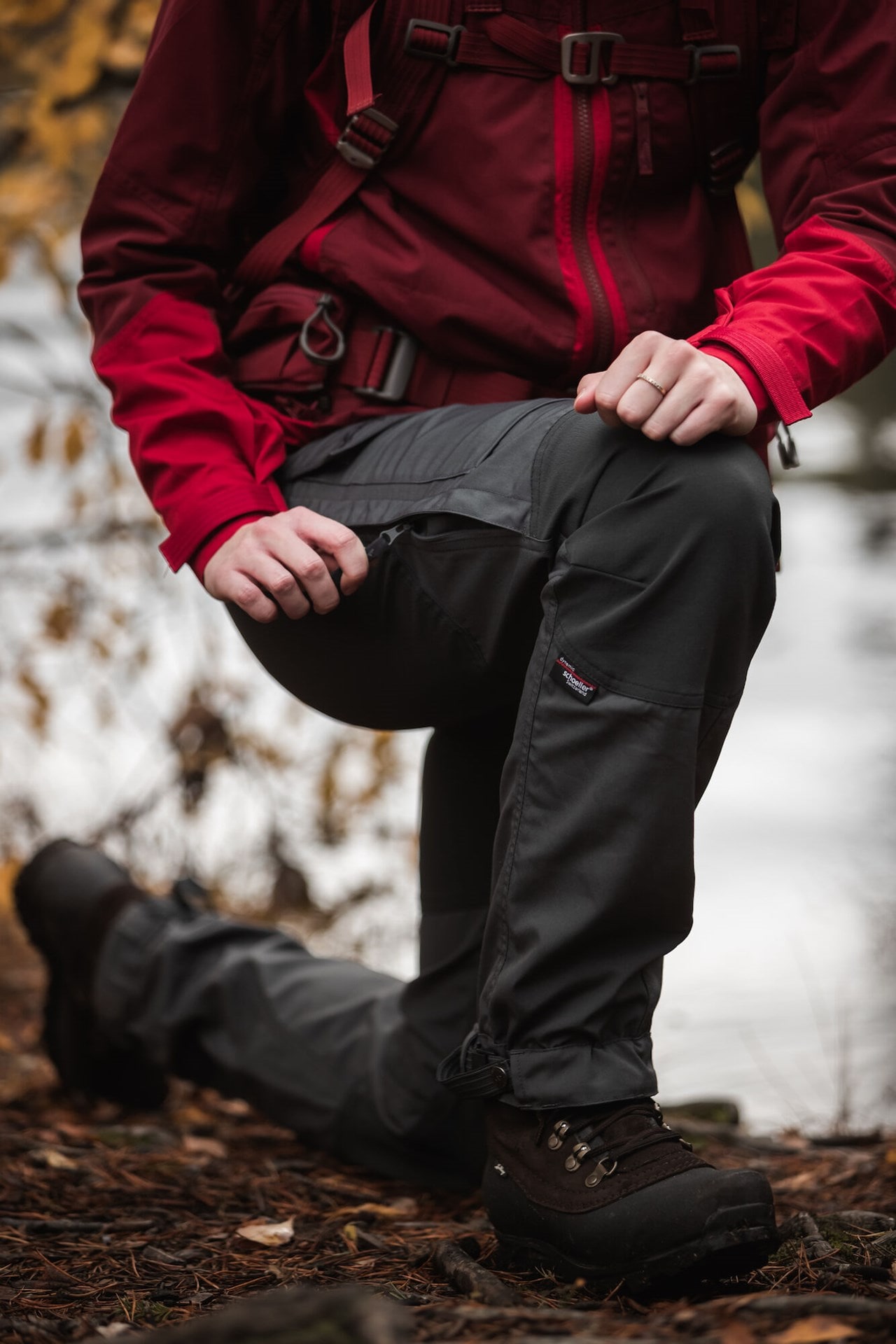 Lundhags Authentic II Pants W's<br>Hybrid-bukse i stretch