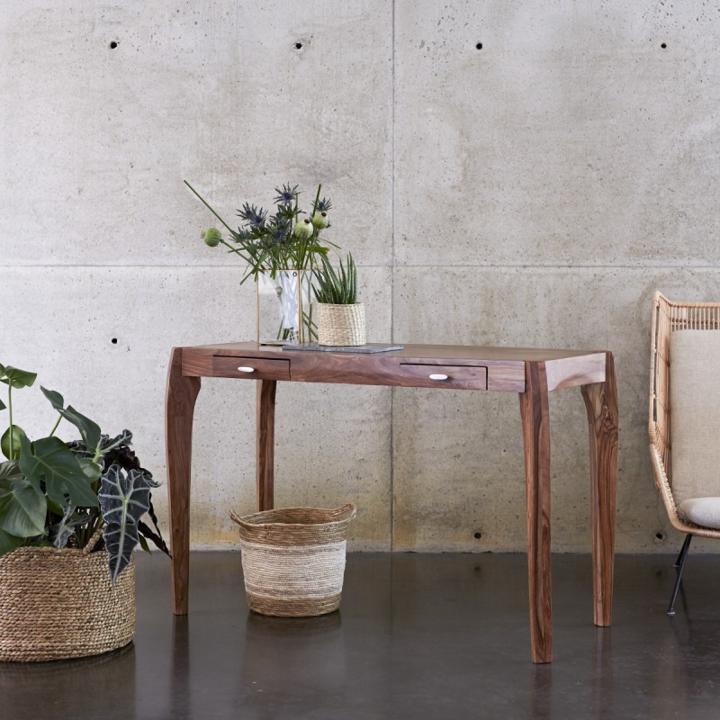 Console  Luna en palissandre massif
