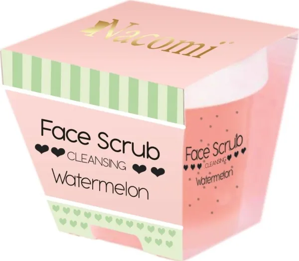 Nacomi Natural Watermelon Face and Lip Scrubs 80g