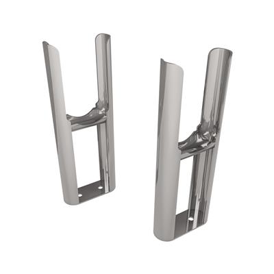 Eastbrook Rivassa voetsteuntjes voor 2 koloms radiator chroom