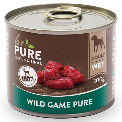 bePure Nassfutter Wild Pur 200g