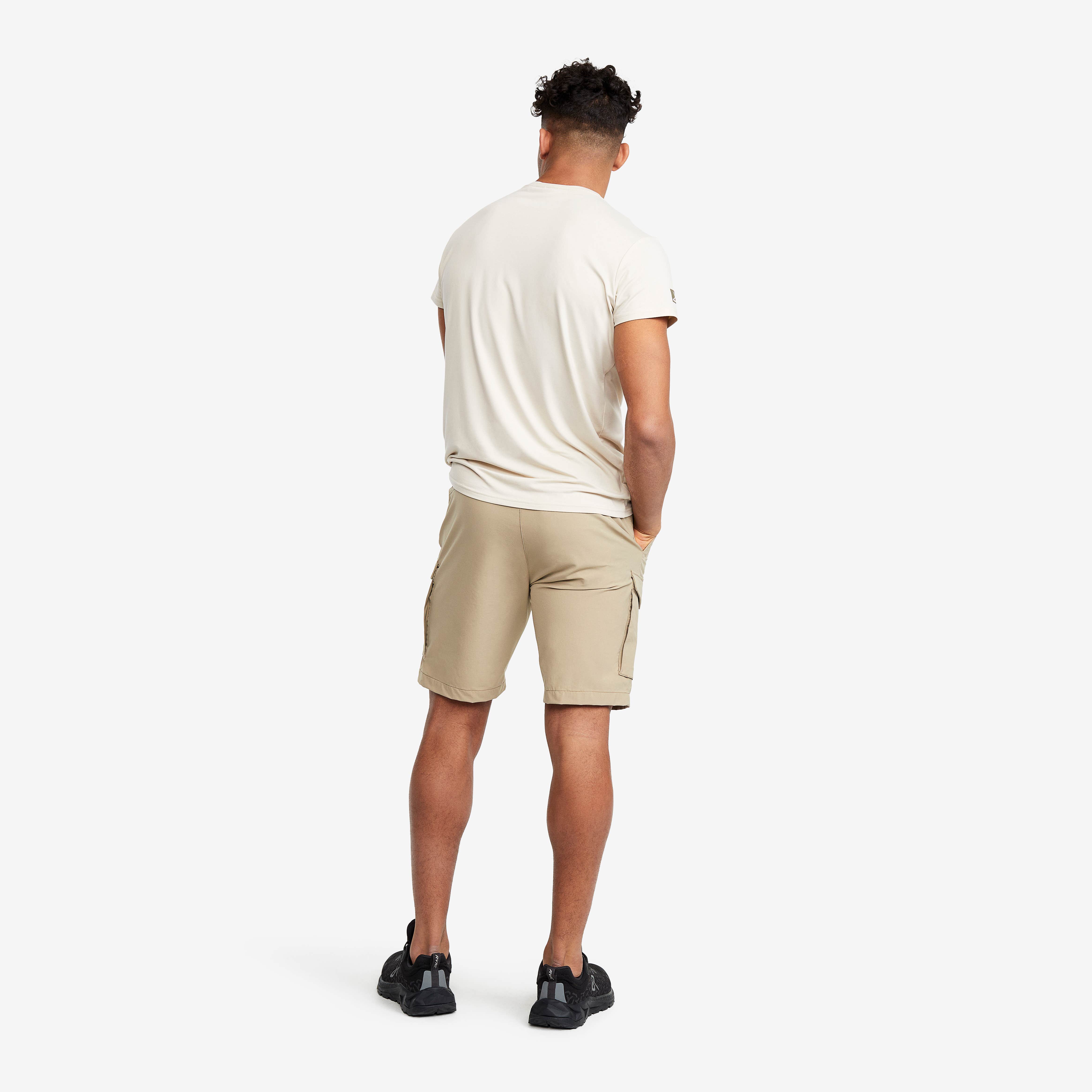 Adventure Cargo Stretch Shorts Herre Khaki