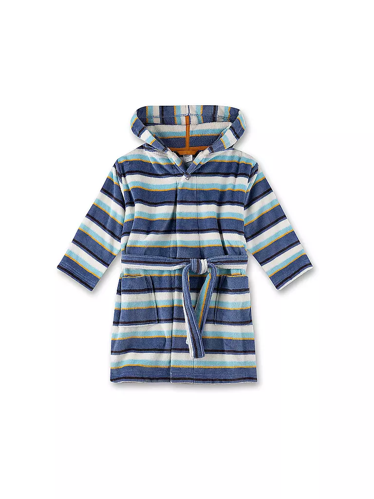 SANETTA Jungen Bademantel blau