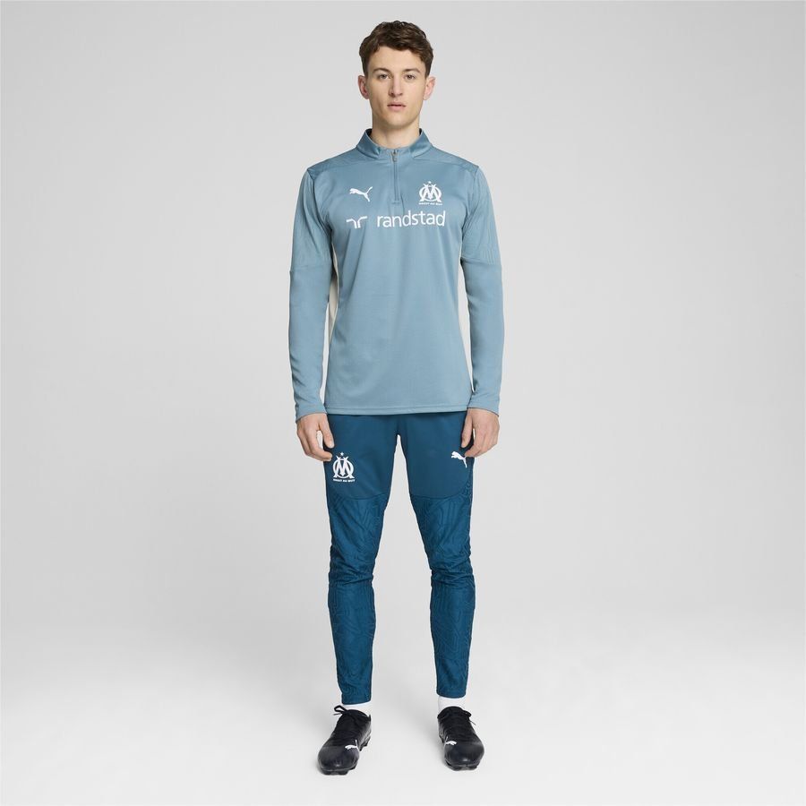 Puma Haut d’entraînement à 1/4 zip Olympique de Marseille Homme
