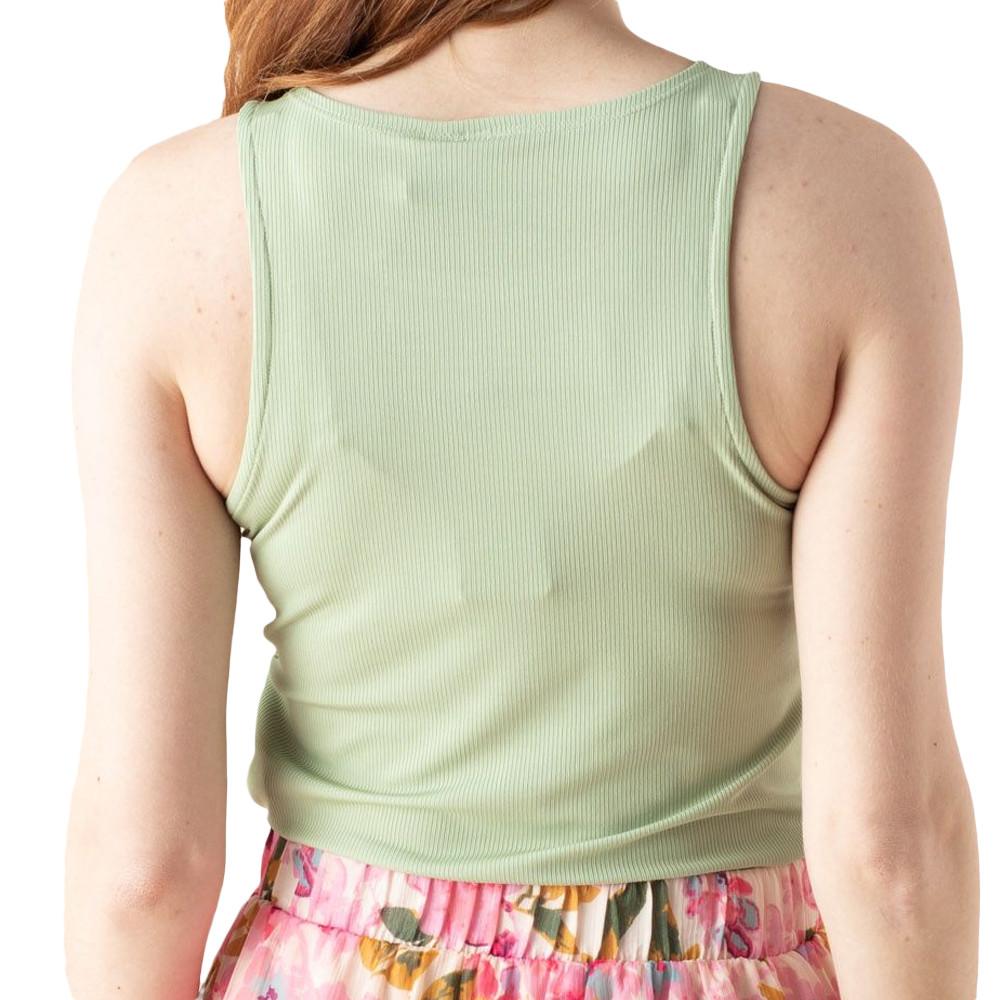 Vero Moda Débardeur Vert Femme Vero Moda Madi Jill