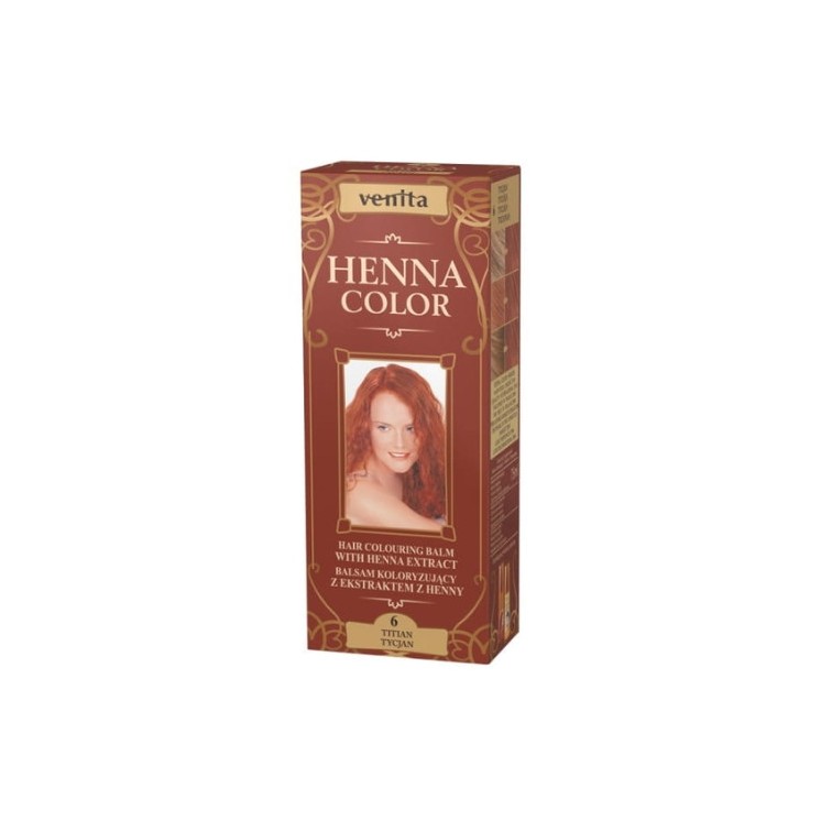 Venita Henna Color Kleurbalsem met henna-extract /6/ Ticjan 75 ml