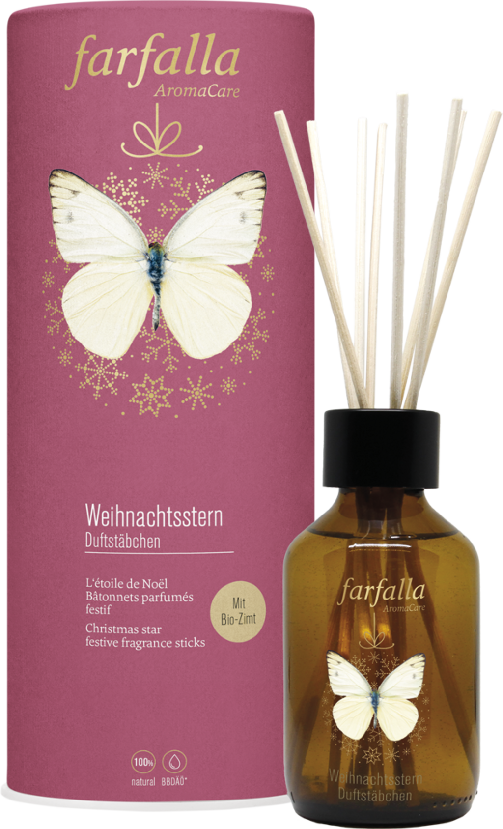 farfalla  Duftstäbchen Weihnachtsstern, 150 ml