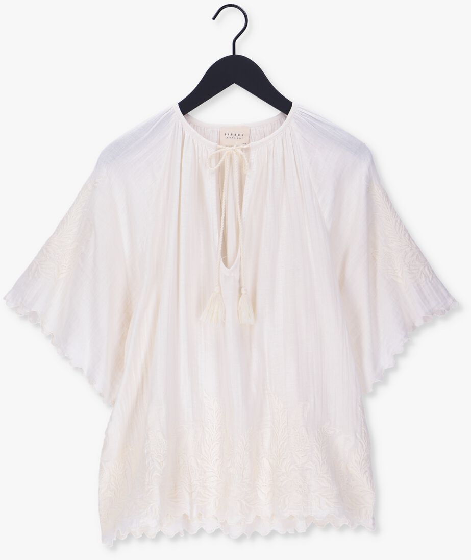 SISSEL EDELBO witte sissel edelbo blouse sandra organic cotton blouse