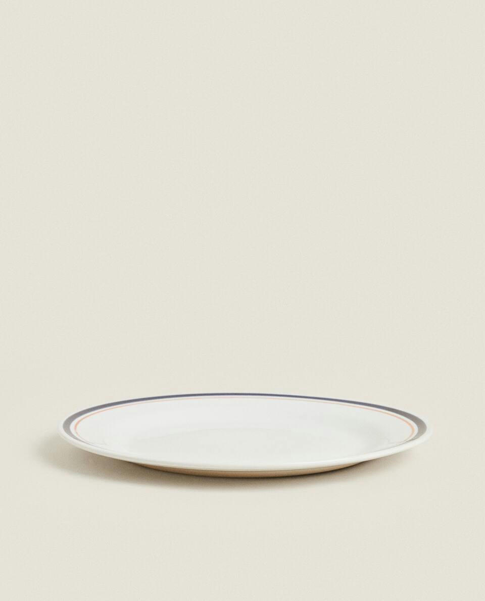LOUÇA DE MESA COM BORDA DUPLA