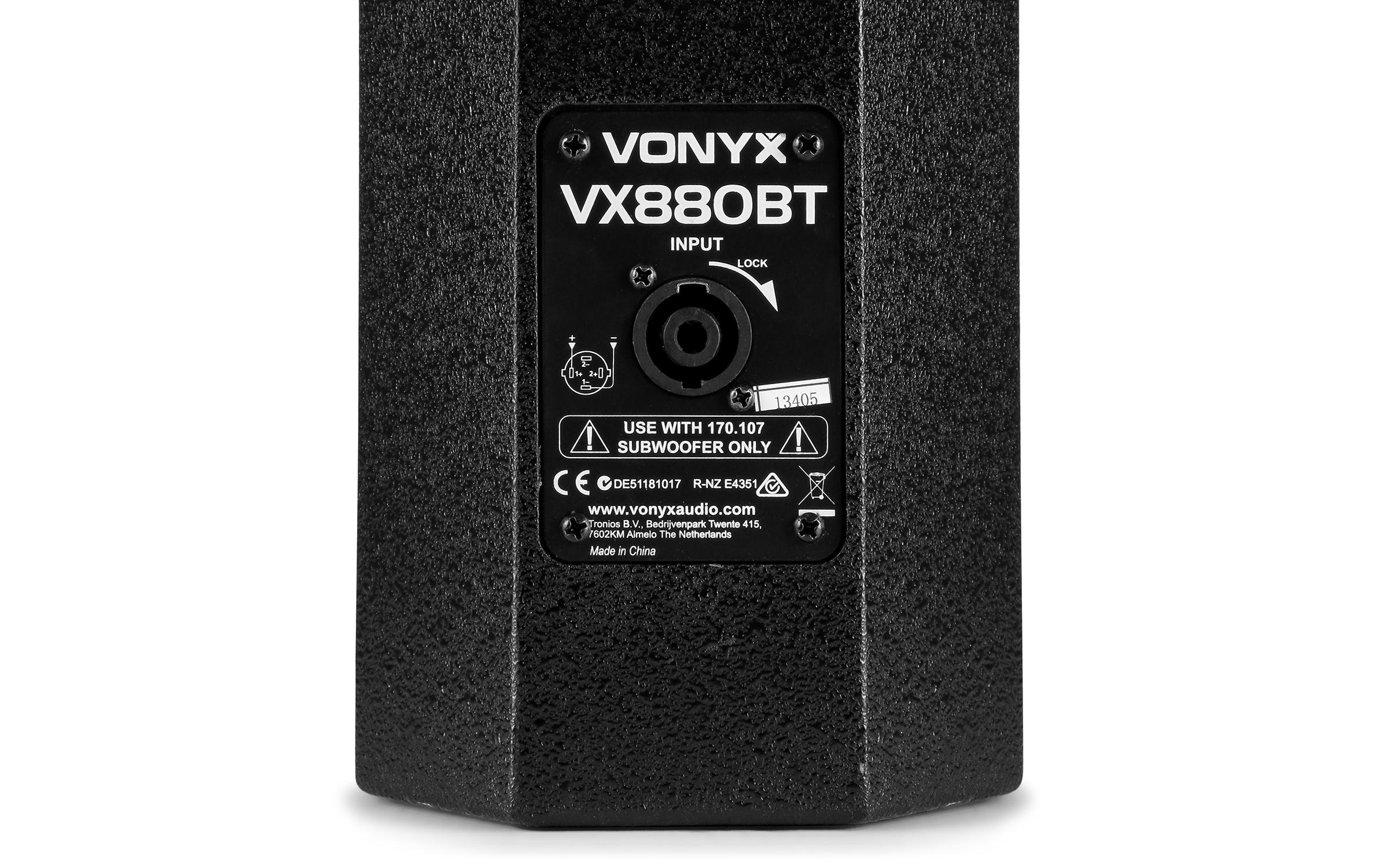 PA-System VX880BT<br>Mobiles Soundsystem mit Bluetooth und verkabeltem Mikrofon