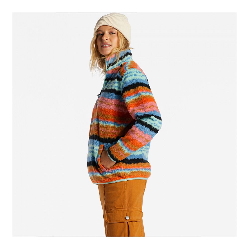 Billabong BOUNDARY MOCK 3 - Polaire Femme shallow sea