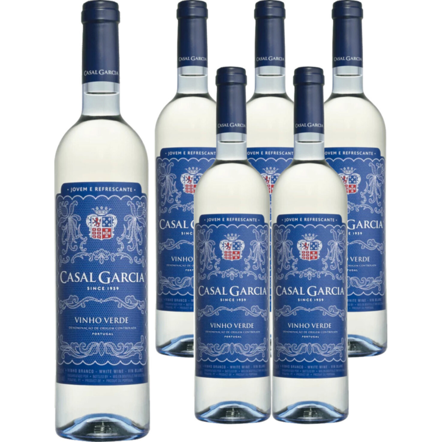 Vinho Verde DOC Blanc Casal Garcia Aveleda 6x 75cl -6x 75cl