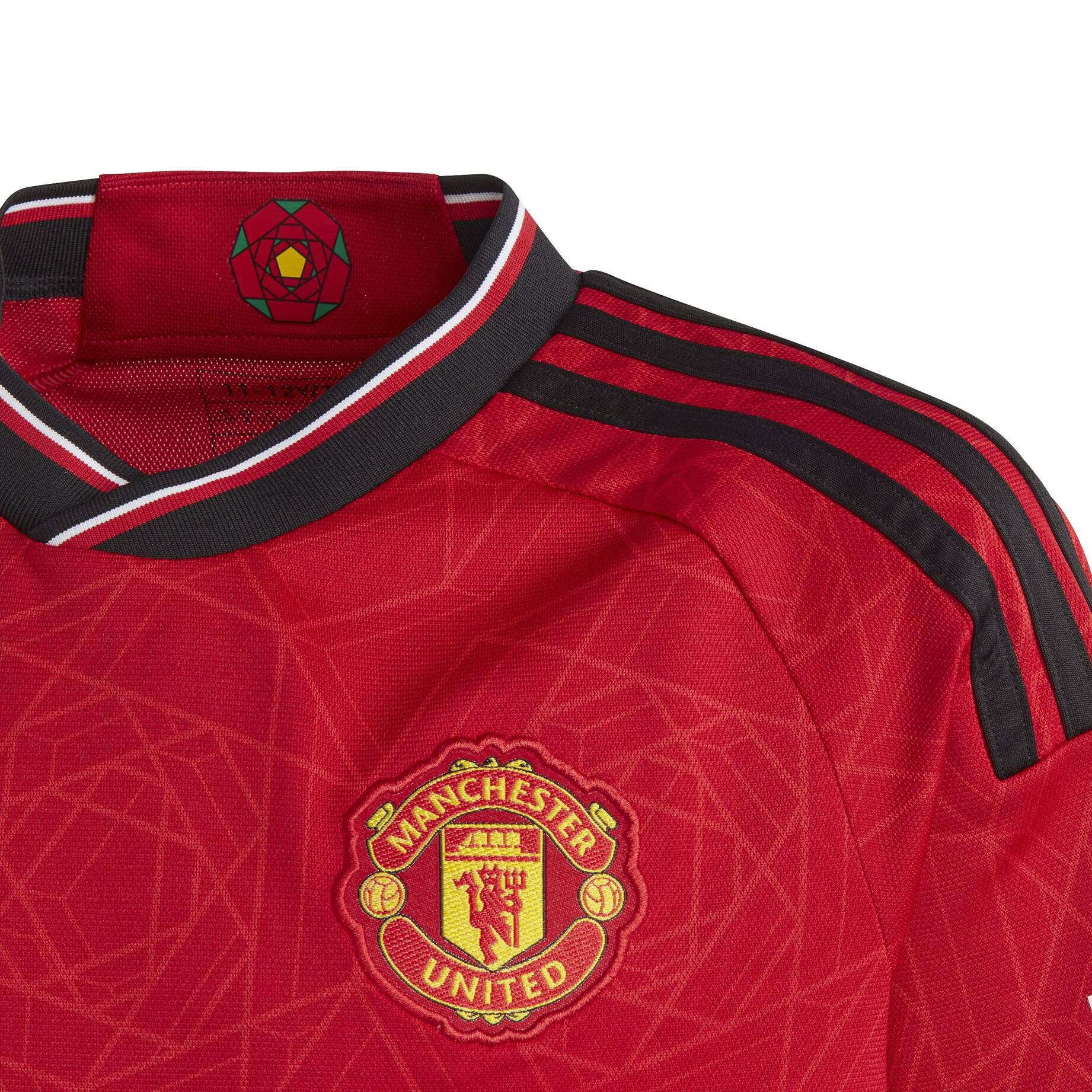 adidas Performance| Kinder Fußballtrikot MANCHESTER UNITED 23/24 HOME