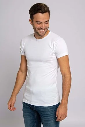 Alan Red Ottawa T-shirt Stretch Wit (3-Pack) 6680/3P/01 Ottawa T-Shirt White kopen