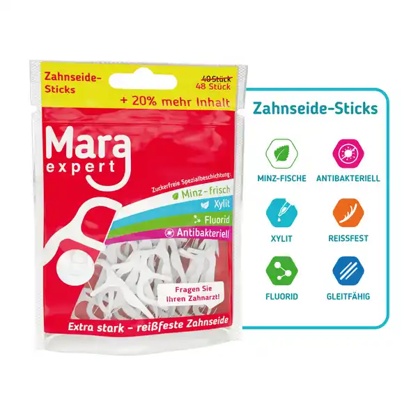 Zahnseide-Sticks
