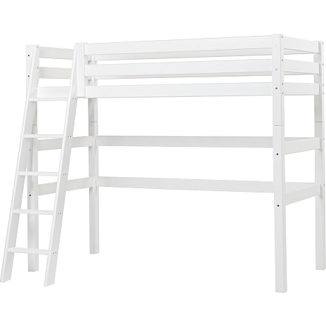 Hoppekids ECO Luxury højseng 90x200cm med skrå stige